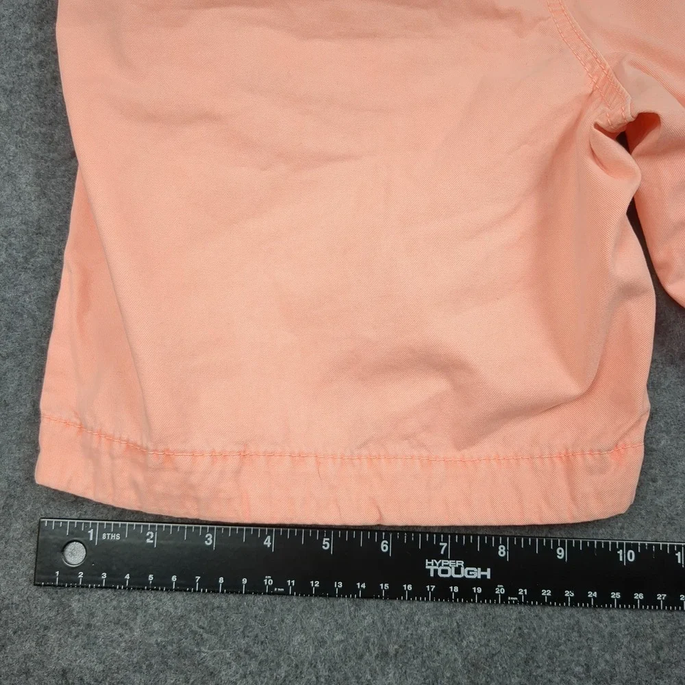 American‎ Eagle Outfitters Mens Shorts Peach Size 32 Cotton Flat Front Casual